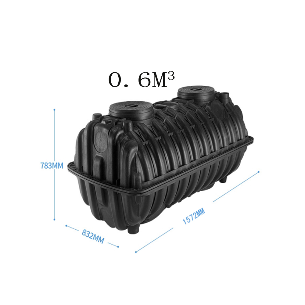 0.6m³ Plastic Septic Tank